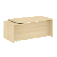 Стол руководителя прямой, правый Yalta LT.В-18 R акация лорка